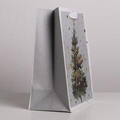 Пакет подарочный S вертикальный,  «Сказочная елочка», 18*23*10 см (Д*В*Ш), 1 шт.