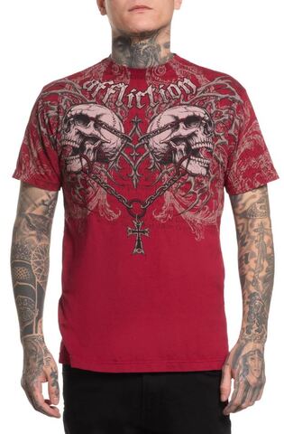 Футболка Collapse Tee CHILI PEPPER Affliction