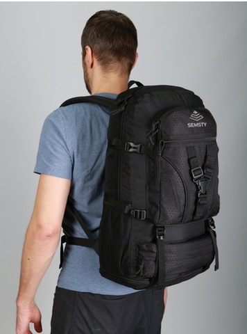 Картинка рюкзак туристический Nevo Rhino 1060-NW Black - 5