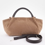 Сумка Саломея 362 эко-замша песочный