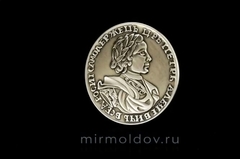 Силиконовый молд Монета 1720 г .Петр -самодержец