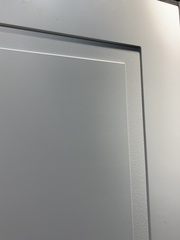 Входная металлическая дверь Бункер БН-14/ ФЛ-609 Белый софт (матовый, без текстуры)