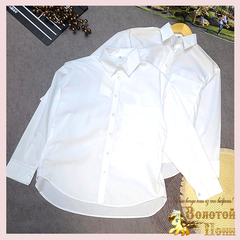 Блуза школьные д (9-14) 260415-WD170