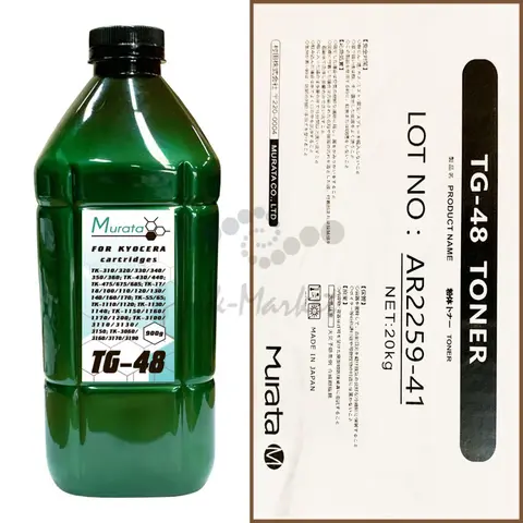 Тонер для KYOCERA универсал MURATA тип TG-48. Фл 900 гр, Gold ATM
