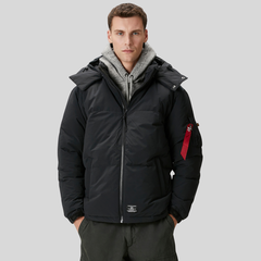 Парка Alpha Industries Puffer Parka Black (Черная)