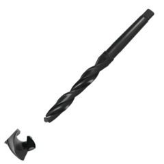 Сверло по металлу с хвостовиком под конус Морзе 12,5х101х182 мм 21481