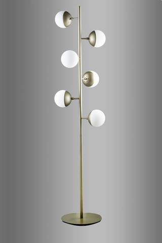 торшер Spiral Globe Floor Lamp