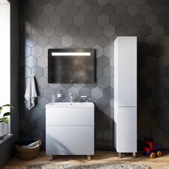 Шкаф-колонна напольный правый, 30 см, AM.PM GEM - M90CSR0306WG