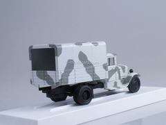 ZIS-5 with awning winter camouflage LOMO-AVM 1:43