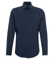 Сорочка мужская Seidensticker Slim Fit 01.653750-19 тёмно-синяя в 