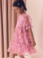 Платье для девочки Next E57-549, Розовый