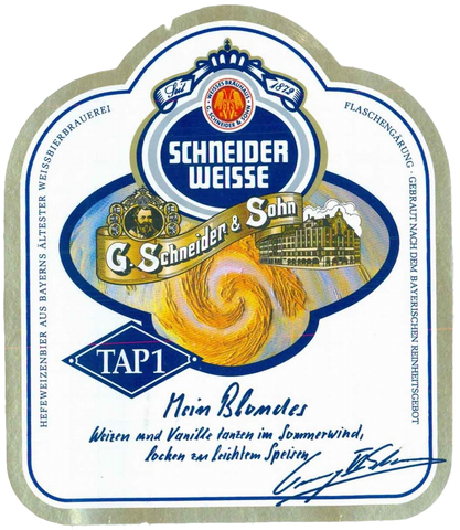 Пиво Schneider Weisse TAP 1 Meine Blonde Weisse