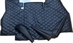 Коврик под рычаги КПП УАЗ 452, 3303 (синяя нить Бабочка)