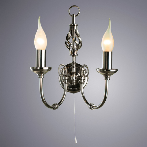 Бра Arte Lamp Zanzibar A8392AP-2SS