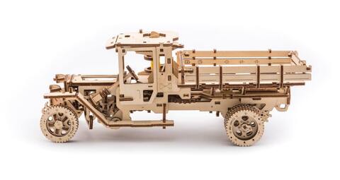 Грузовик UGM-11 от Ugears - Деревянный конструктор, сборная механическая модель, 3D пазл