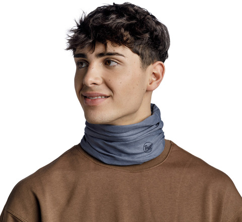 Картинка бандана-труба Buff CoolNet Solid Steel - 3