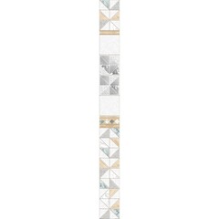 Панель ПВХ фотопечать с глиттером Марлена хром 2700х250мм