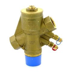 Регулятор перепада давления латунный DN 32 PN 25 муфта-муфта,  с измерительными ниппелями, dP=20-80кПа, MVI BL.520.07