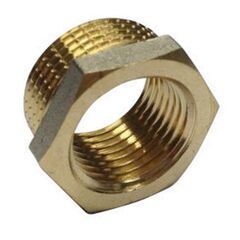 Футорка лат.никел. DN20-15 шт-м