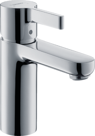 Смеситель для раковины 100, с донным клапаном, хром Hansgrohe Metris S 31060000