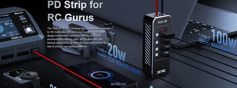 Зарядное устройство SkyRC D200 neo 10А 2x400W(DC)/2x100W(AC) LiPo 6S USB-C PD Bluetooth