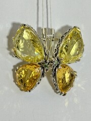 Махаон (серьги из серебра)
