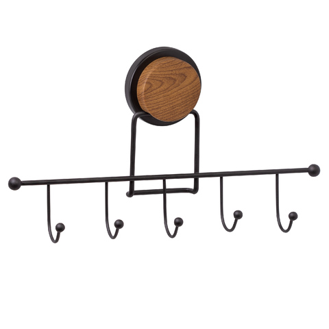 Fixsen FX-46005-5 "MAGIC WOOD" Планка 5 крючков FX-46005-5