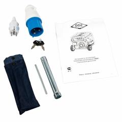 Генератор бензиновый DDE DPG10551E (1ф 7,5/8,5 кВт бак 25 л дв-ль 16 л.с.эл.стартер, тр. уст-во,  9