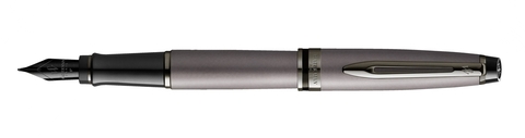 Ручка перьевая Waterman Expert Metallic, Silver RT, F (2119253)