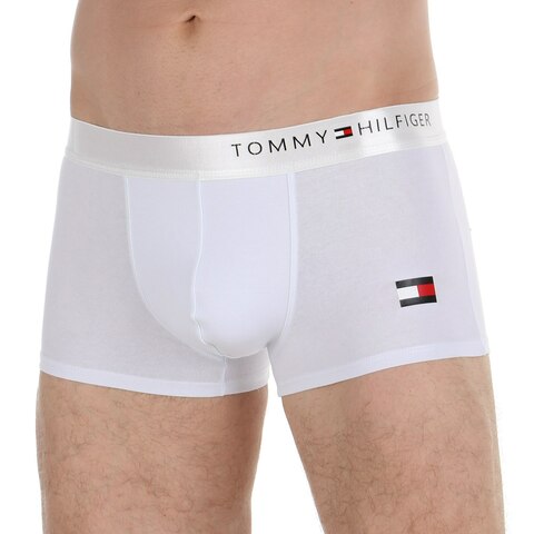 Мужские трусы боксеры белые Tommy Hilfiger