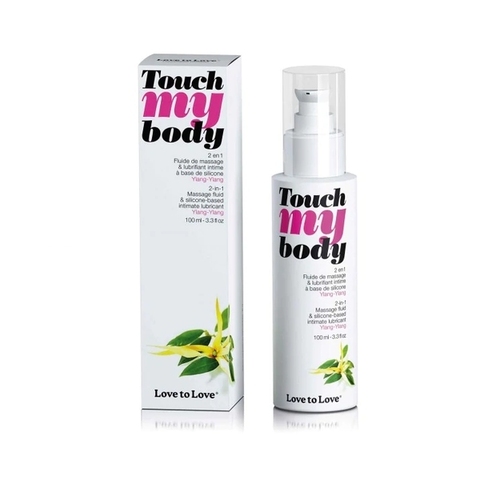 Love to Love Силиконовый лубрикант 2в1 TOUCH MY BODY Иланг-иланг 100мл