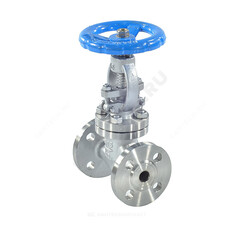 Клапан запорный нерж 15нж22нж Ду 40 Ру40 фл Китай