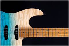 Электрогитара шестиструнная JET JS-1000 QTBL