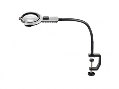 Лампа-лупа на струбцине Eschenbach varioLED flex, 76 мм, высота 300 мм