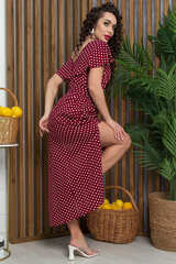 Платье Вечер свиданий (бордовое) П13276-16М LT Collection