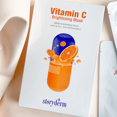 STORYDERM Тканевая маска отбеливающая VITAMIN C MASK