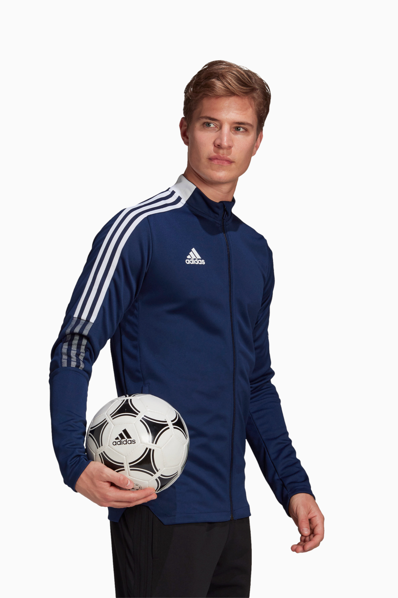 Adidas tiro синий костюм