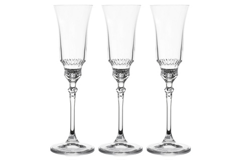 Набор бокалов для шампанского 6шт 150мл Le Stelle Gemma Aida