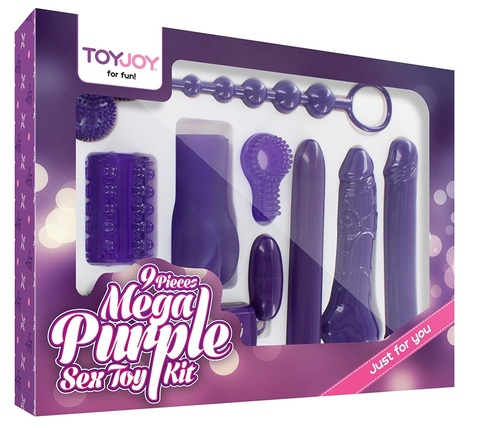 Эротический набор Toy Joy Mega Purple - Toy Joy Just For You 3006010120