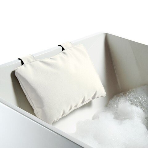 Decor Walther 0952055 Decor Walther Loft NK Подушка для ванной 32x21см, на двух присосках, нейлон, цвет: белый