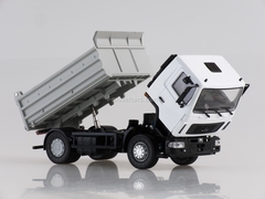 MAZ-5550 tipper restyling white-gray 1:43 AutoHistory