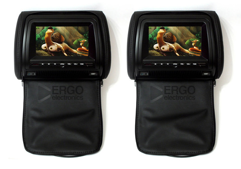 Комплект автомобильных подголовников ERGO ER700H