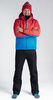 Утеплённый прогулочный лыжный костюм Nordski Montana Red-Blue мужской