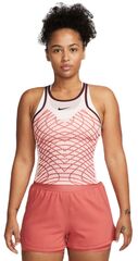 Топ теннисный Nike Court Dri-Fit Slam Tank Top - pink bloom/night maroon/black
