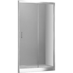 Aquanet 168421 Компл.3 - NAA6121 Откатная дверь Alfa (1400х2000) стекло прозрачное хром (168421) фото