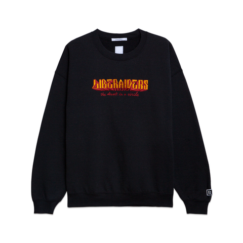 公式 (BLACK) Liberaidars 公式通販 VINTAGE CREWNECK VINTAGE WASH