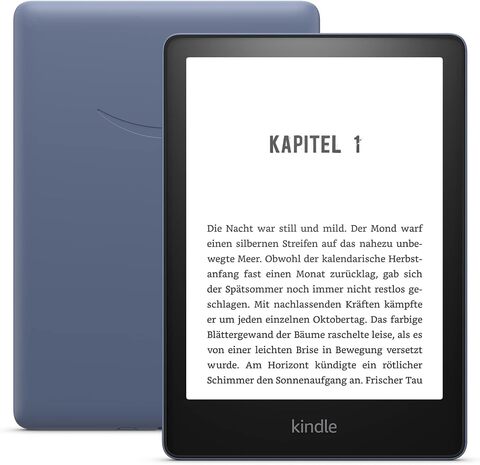 Электронная книга Amazon Kindle PaperWhite 2021 16Gb Ad-Supported (Denim Blue)