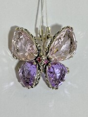 Махаон (серьги из серебра)