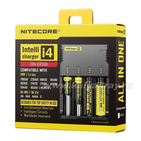 Зарядное устройство Nitecore Intellicharger I4 Charger