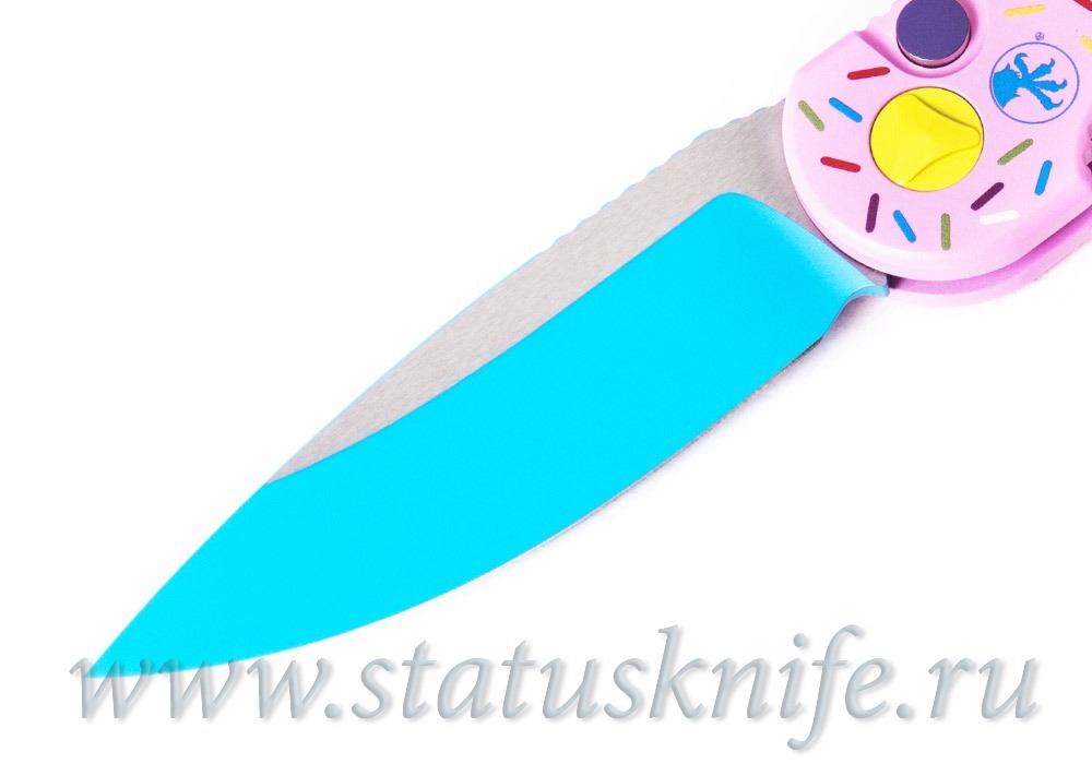 Нож Microtech LUDT 135-1DW Exclusive Dessert Warrior Donut Pink